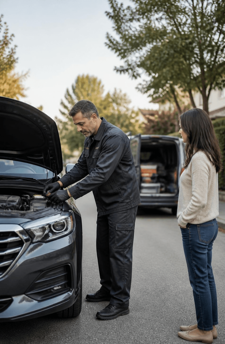 Doorstep vehicle assistance