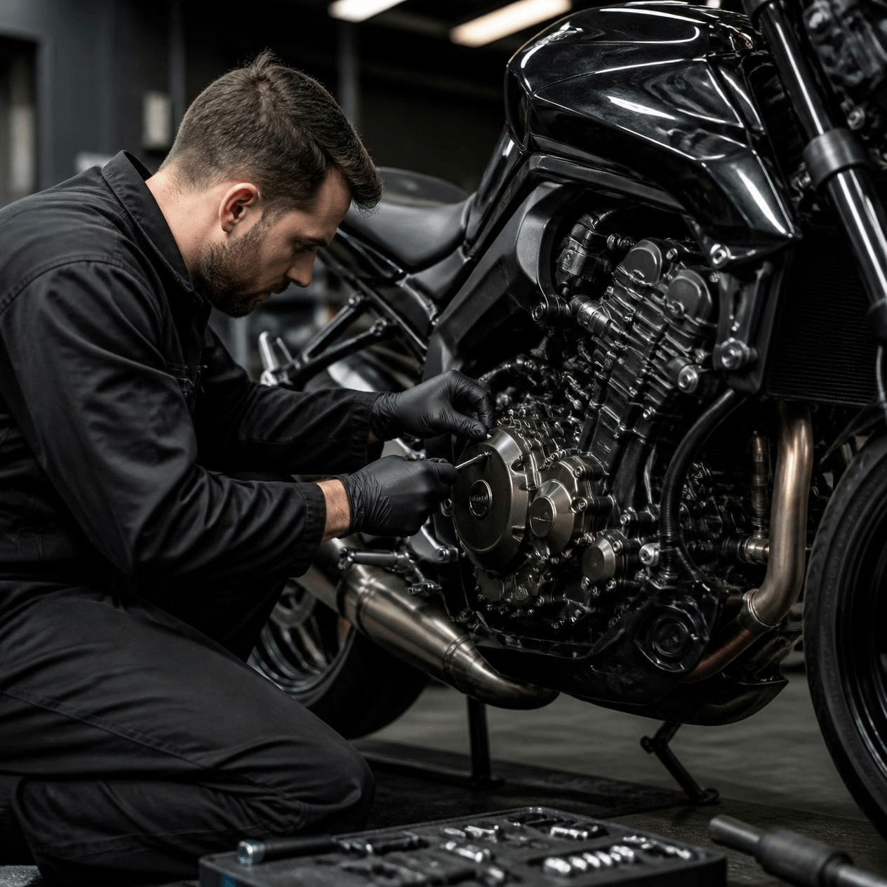 Professional bike servicing